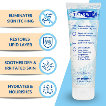 Moisturizing & Regenerating Body Lotion For Swimmers | ZEN Grapefruit - SBR Sports Europe - TRISWIM