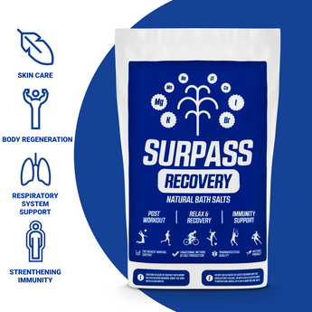 SURPASS RECOVERY NATURAL BATH SALTS - SBR Sports Europe - TRISWIM