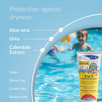 Anti-Chlorine After Swim Hair & Body Wash For Kids | Sweet Watermelon - SBR Sports Europe - TRISWIM