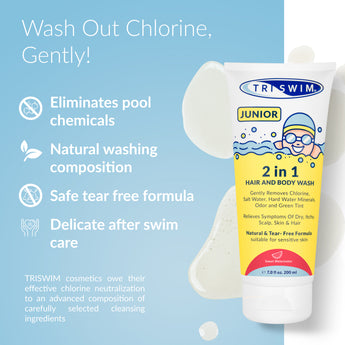 Anti-Chlorine After Swim Hair & Body Wash For Kids | Sweet Watermelon - SBR Sports Europe - TRISWIM