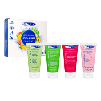 Premium Chlorine Removal Travel Set After Swim - SBR Sports Europe - TRISWIM