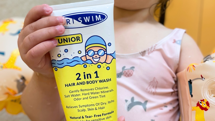 Anti-Chlorine After Swim Hair & Body Wash For Kids | Sweet Persimmon - SBR Sports Europe - TRISWIM
