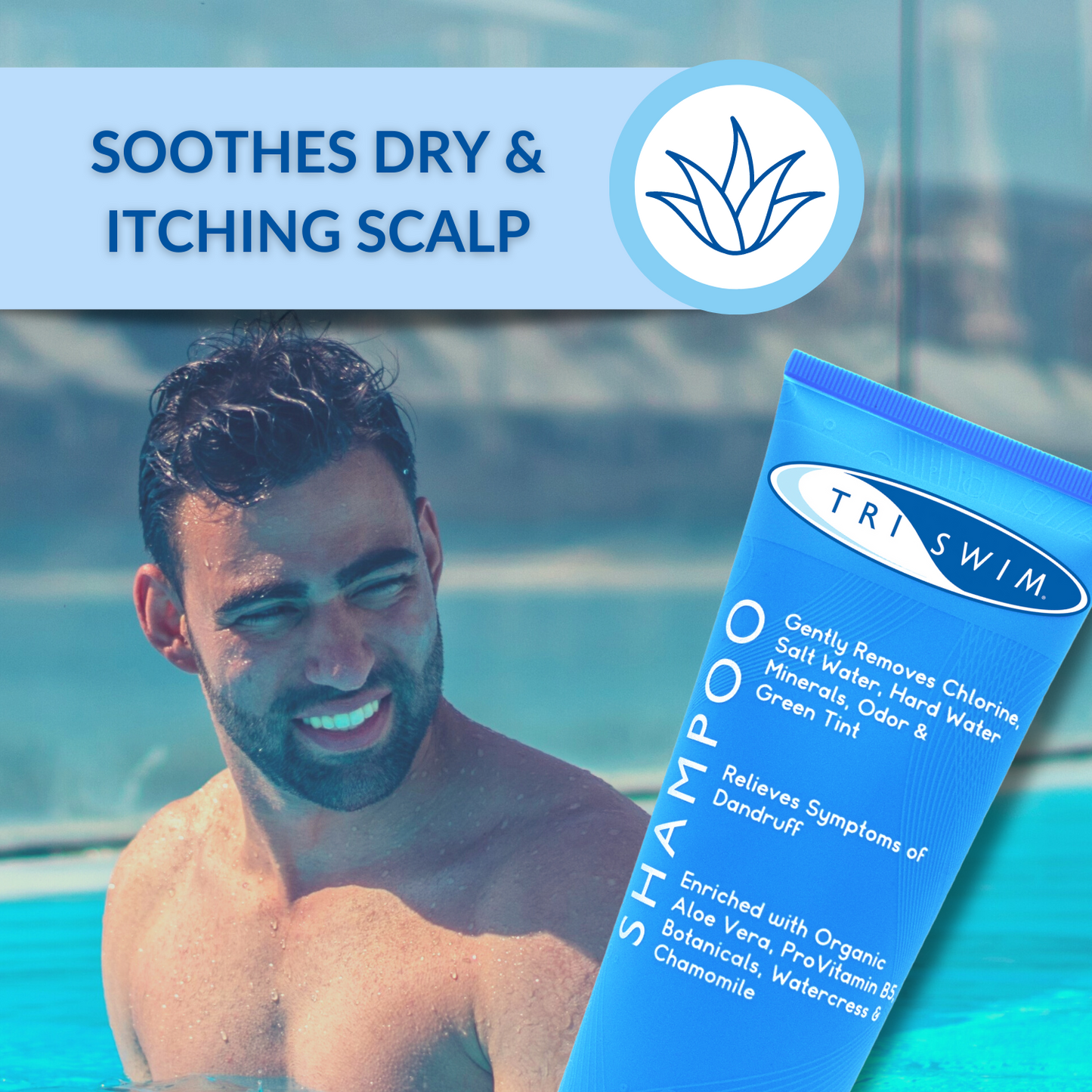Chlorine Removal Shampoo For Swimmers | Lime & Mango (250ml)