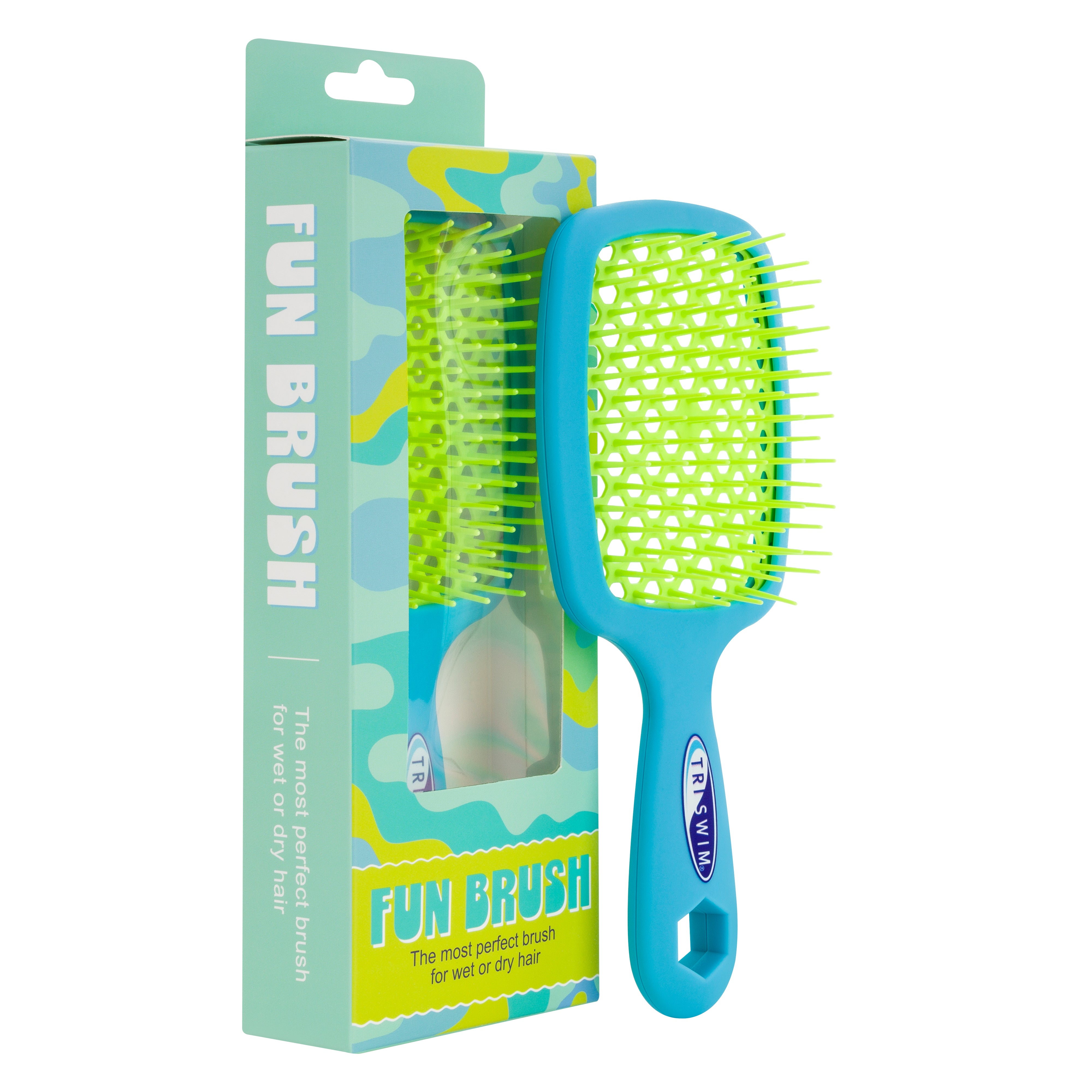 FunBrush Wet and Dry Detangling Brush
