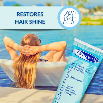 Strongly Regenerating Hair Conditioner For Swimmers | Sunkissed Pineapple & Mango - SBR Sports Europe - TRISWIM
