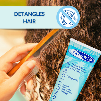 Strongly Regenerating Hair Conditioner For Swimmers | Sunkissed Pineapple & Mango - SBR Sports Europe - TRISWIM