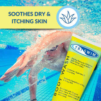 Chlorine Removal Body Wash For Swimmers | Lime & Mango - SBR Sports Europe - TRISWIM