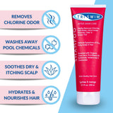 Chlorine Removal Shampoo For Swimmers | Lychee & Mango - SBR Sports Europe - TRISWIM