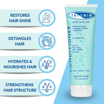 Strongly Regenerating Conditioner For Swimmers | Lychee & Mango - SBR Sports Europe - TRISWIM