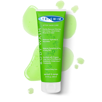 Chlorine Removal Body Wash For Swimmers | Apricot & Mango - SBR Sports Europe - TRISWIM