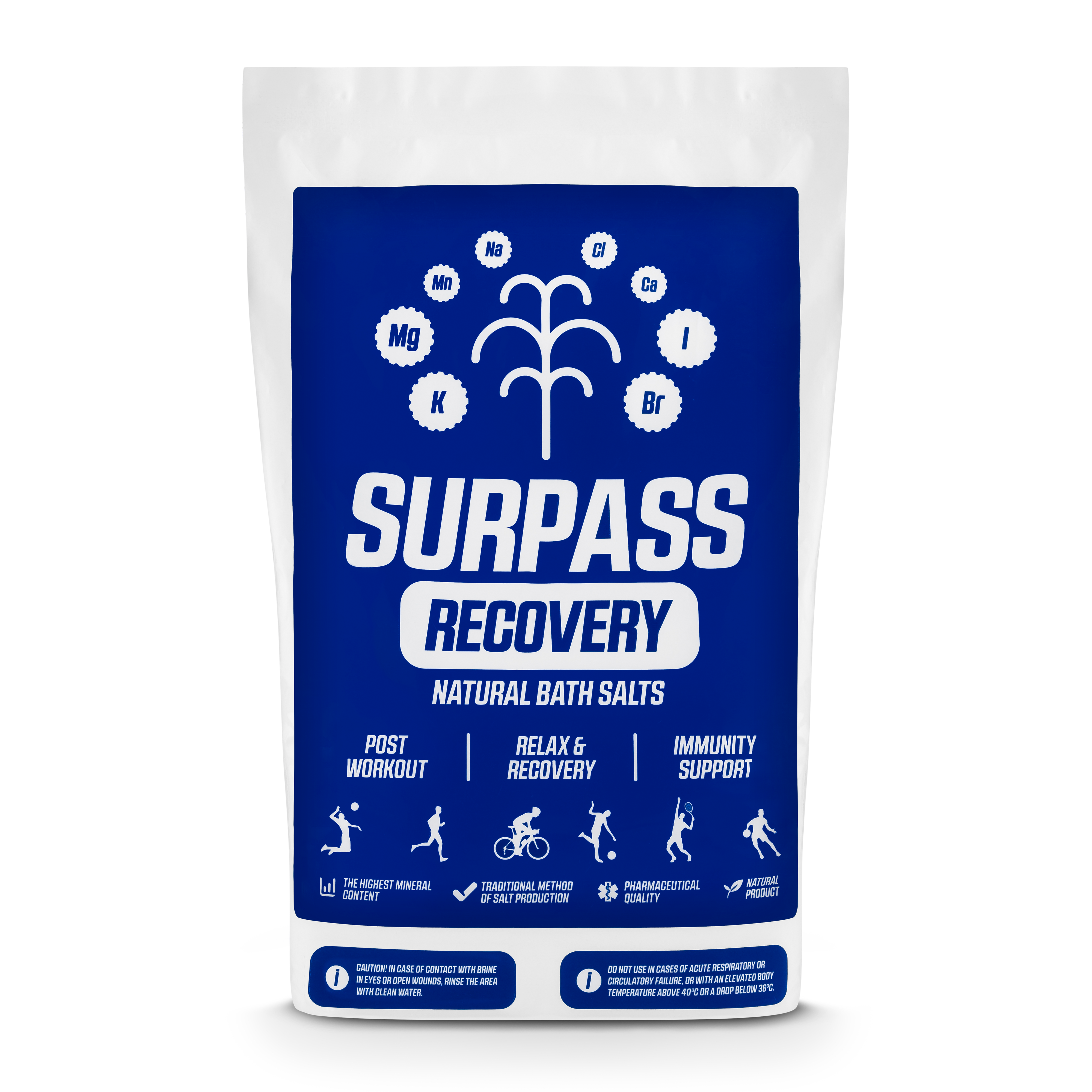 SURPASS RECOVERY NATURAL BATH SALTS