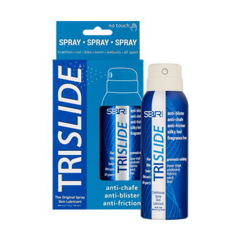 TRISLIDE Multisport Waterproof Skin Anti Chafing Spray (136ml) - SBR Sports Europe - TRISWIM