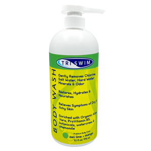 Chlorine Removal Body Wash For Swimmers | Lime & Mango (946 ml) - SBR Sports Europe - TRISWIM