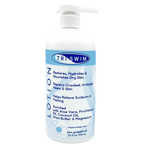 Moisturizing & Regenerating Body Lotion For Swimmers | ZEN Grapefruit (946 ml) - SBR Sports Europe - TRISWIM