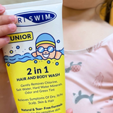 Anti-Chlorine After Swim Hair & Body Wash For Kids | Sweet Persimmon - SBR Sports Europe - TRISWIM