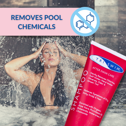 Chlorine Removal Shampoo For Swimmers | Lychee & Mango (250ml)