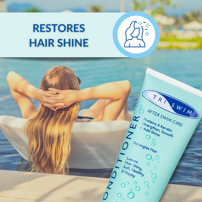 Strongly Regenerating Hair Conditioner For Swimmers | Lychee & Mango (250ml)