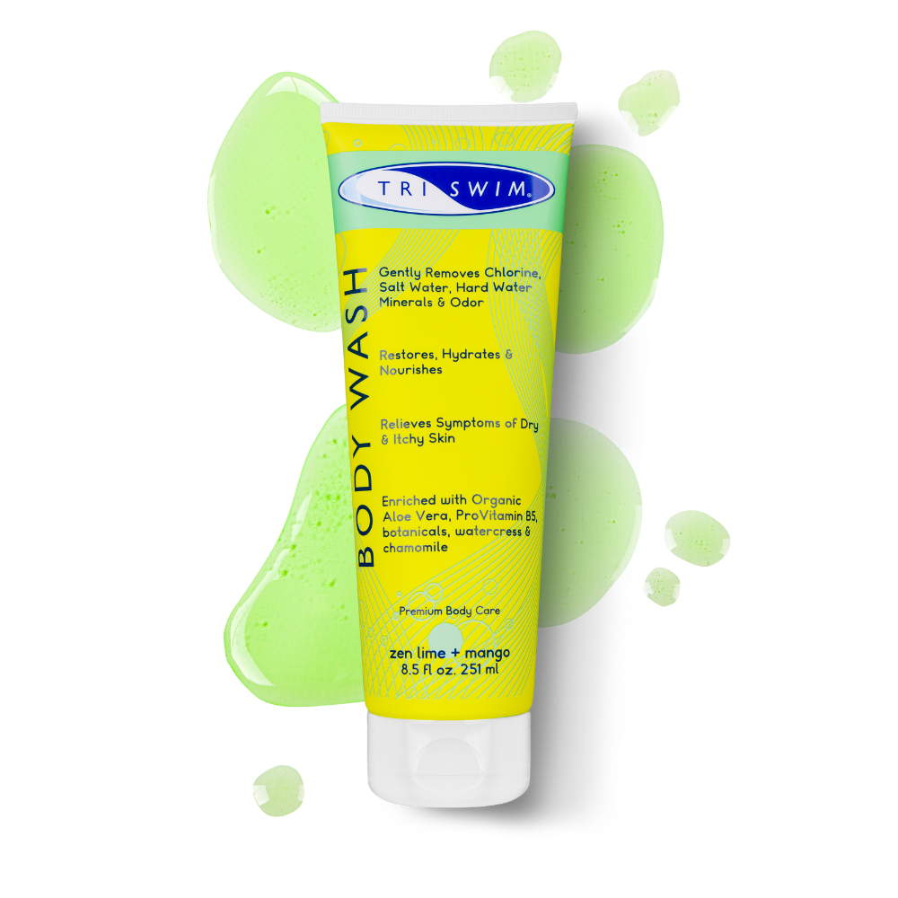 Chlorine Removal Body Wash For Swimmers | Lime & Mango